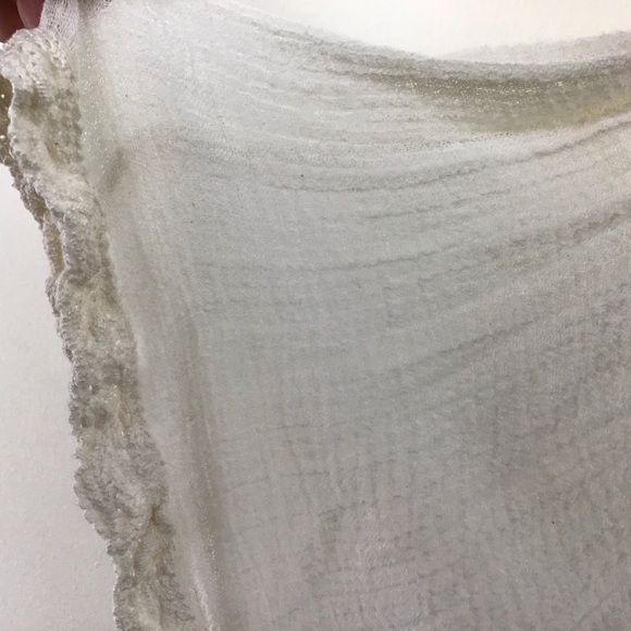 Beautiful,Ecru, Handmade Blouse. - Picture 3 of 7